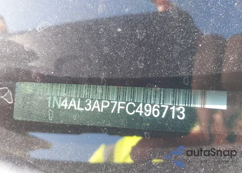 2015 Nissan Altima 2.5/2.5 S/2.5 Sl/2.5 Sv z USA, uszkodzony, nr VIN 1N4AL3AP7FC496713